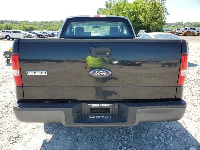 1FTRF12248KE92056 - 2008 FORD F150 BLACK photo 6