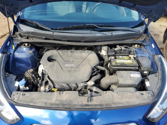 KMHCT4AE0GU124726 - 2016 HYUNDAI ACCENT SE BLUE photo 11