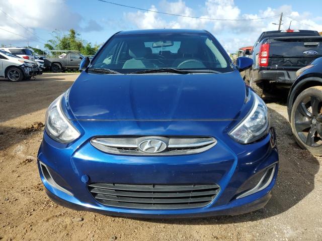 KMHCT4AE0GU124726 - 2016 HYUNDAI ACCENT SE BLUE photo 5