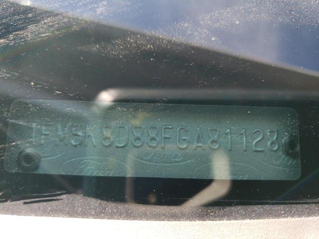 1FM5K8D88FGA81128 - 2015 FORD EXPLORER XLT Ağ foto 13