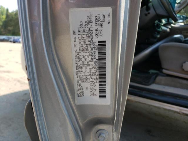 5TBBT44183S435384 - 2003 TOYOTA TUNDRA ACCESS CAB SR5 SILVER photo 12