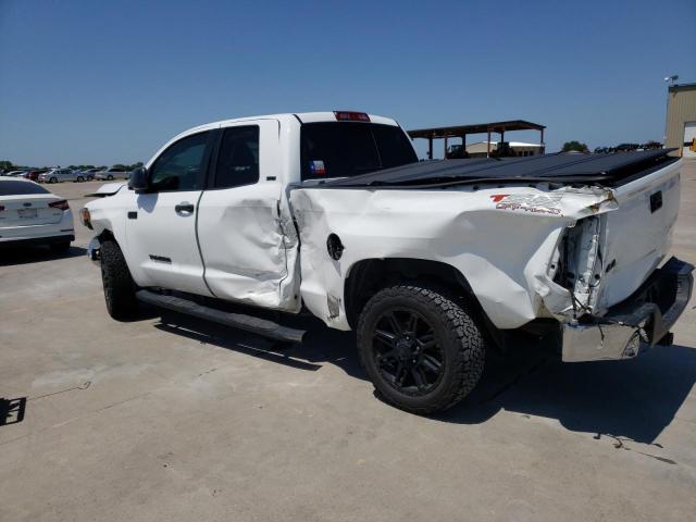 5TFUW5F12KX849439 - 2019 TOYOTA TUNDRA DOUBLE CAB SR/SR5 WHITE photo 2