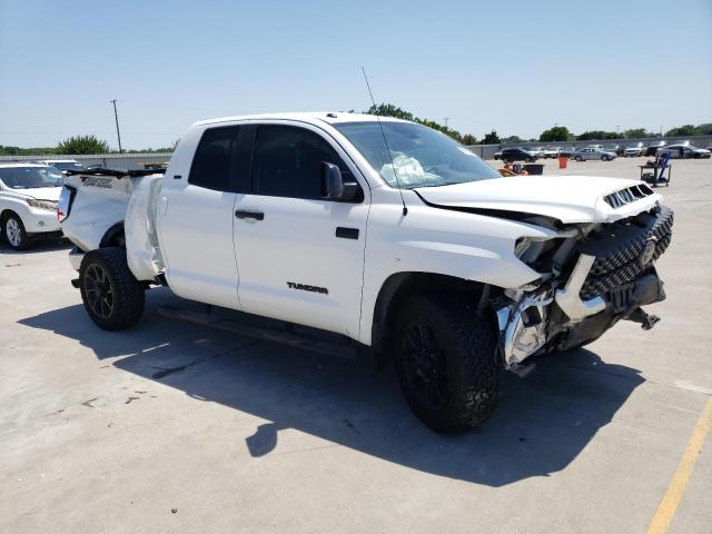 5TFUW5F12KX849439 - 2019 TOYOTA TUNDRA DOUBLE CAB SR/SR5 WHITE photo 4