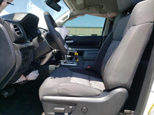 5TFUW5F12KX849439 - 2019 TOYOTA TUNDRA DOUBLE CAB SR/SR5 WHITE photo 7