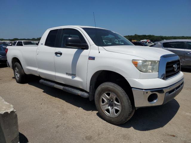 5TFCV54128X008392 - 2008 TOYOTA TUNDRA DOUBLE CAB WHITE photo 4