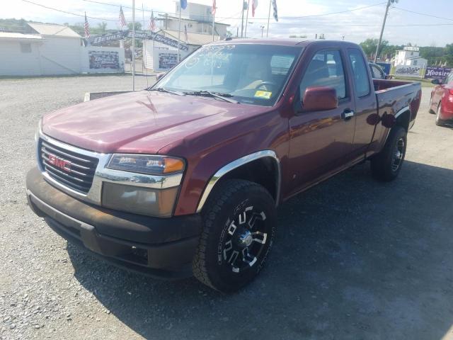 1GTDT19E998115854 - 2009 GMC CANYON MAROON photo 1