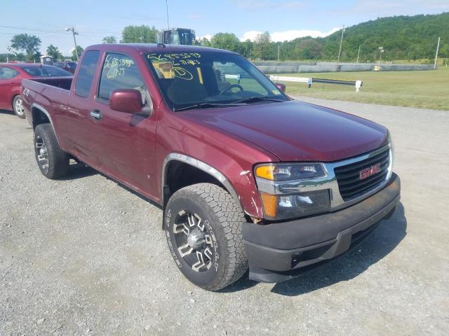 1GTDT19E998115854 - 2009 GMC CANYON MAROON photo 4