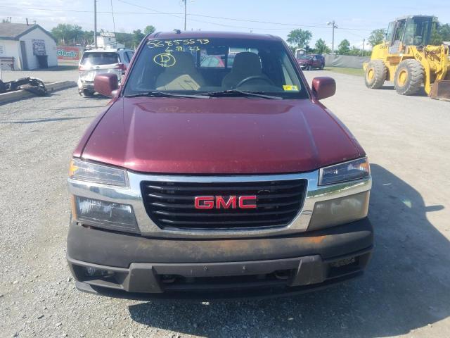 1GTDT19E998115854 - 2009 GMC CANYON MAROON photo 5