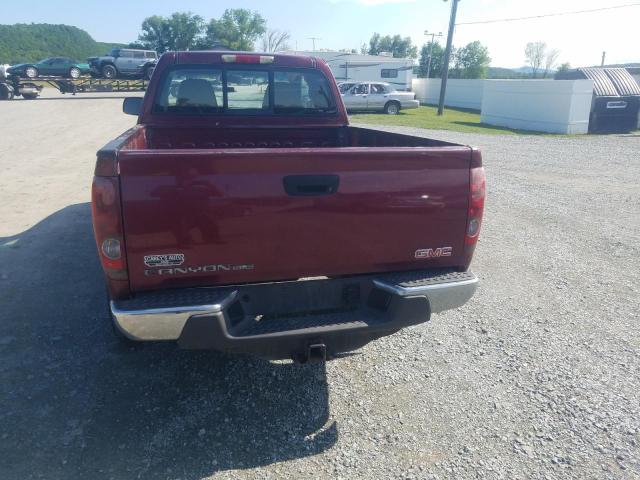 1GTDT19E998115854 - 2009 GMC CANYON MAROON photo 6