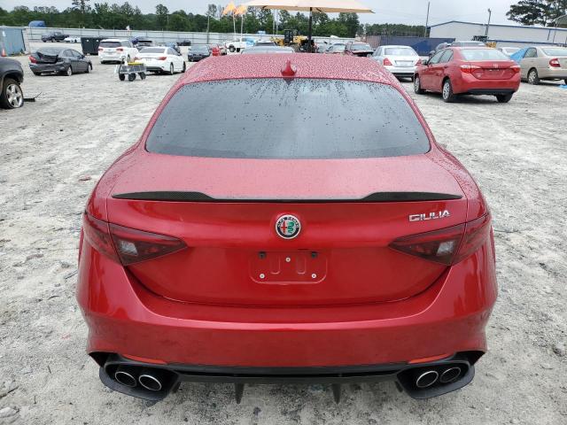 ZARFAMEV2N7660872 - 2022 ALFA ROMEO GIULIA QUADRIFOGLIO RED photo 6