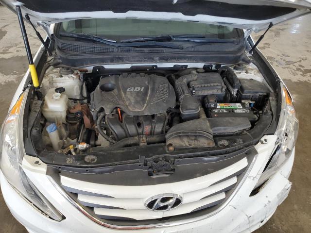 5NPEB4AC3EH904659 - 2014 HYUNDAI SONATA GLS WHITE photo 11