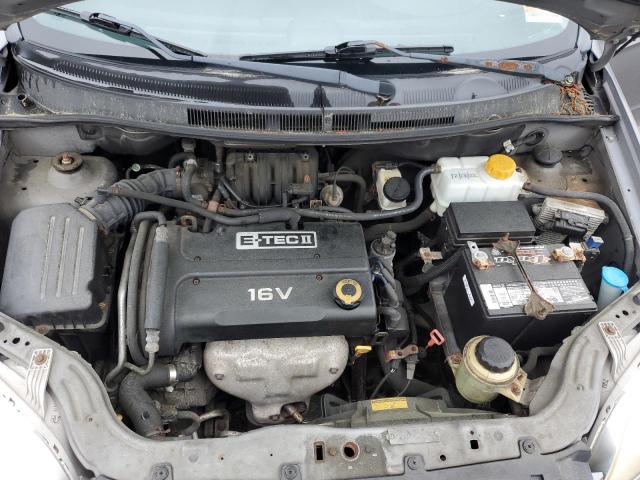 KL1TD56617B070543 - 2007 CHEVROLET AVEO BASE Gümüş foto 11