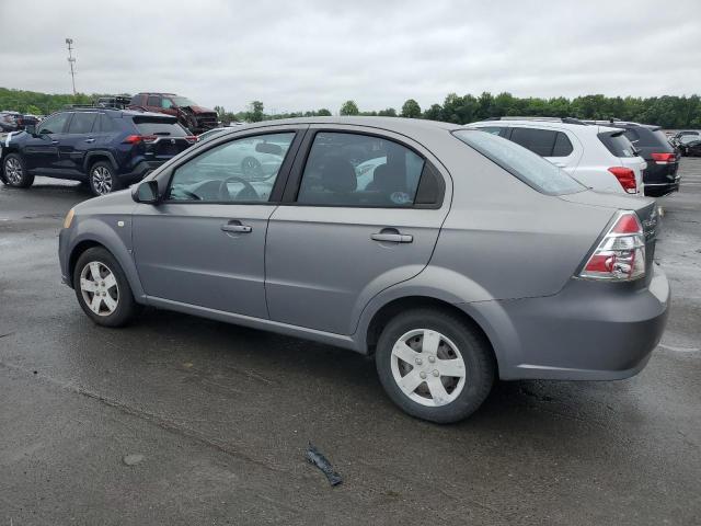 KL1TD56617B070543 - 2007 CHEVROLET AVEO BASE Gümüş foto 2
