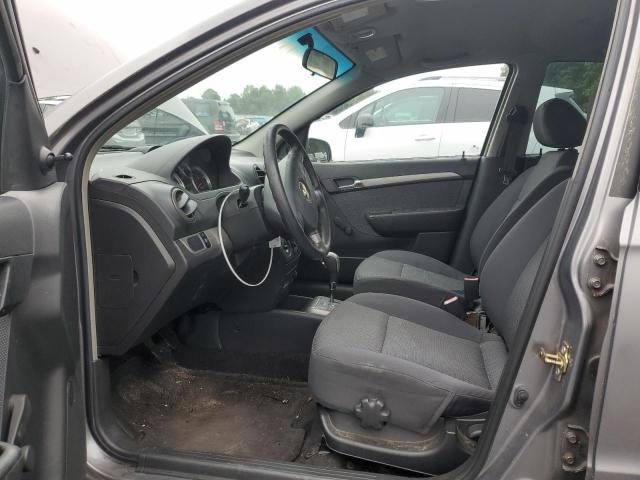 KL1TD56617B070543 - 2007 CHEVROLET AVEO BASE Gümüş foto 7