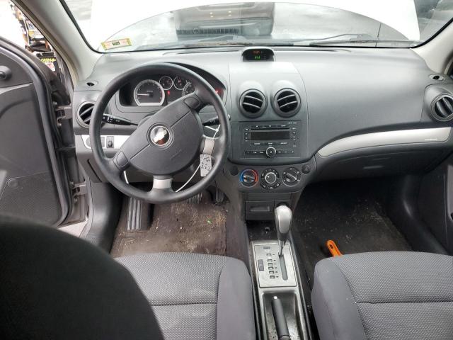 KL1TD56617B070543 - 2007 CHEVROLET AVEO BASE Gümüş foto 8