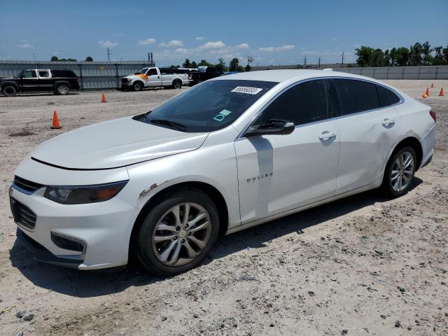 1G1ZE5ST4HF205920 - 2017 CHEVROLET MALIBU LT WHITE photo 1