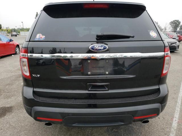 1FM5K7D86FGB40655 - 2015 FORD EXPLORER XLT BLACK photo 6