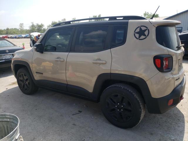 ZACCJBCB2HPF70798 - 2017 JEEP RENEGADE TRAILHAWK TAN photo 2