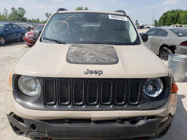 ZACCJBCB2HPF70798 - 2017 JEEP RENEGADE TRAILHAWK TAN photo 5