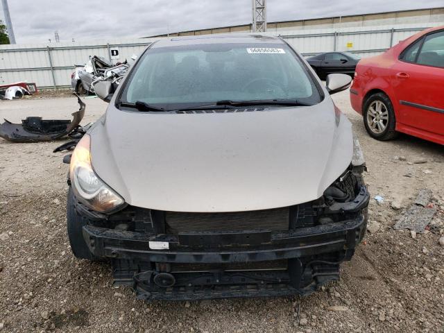 5NPDH4AE0BH004535 - 2011 HYUNDAI ELANTRA GLS GOLD photo 5