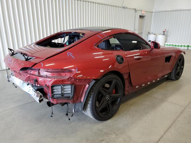 WDDYJ7JA3GA003369 - 2016 MERCEDES-BENZ AMG GT S RED photo 3