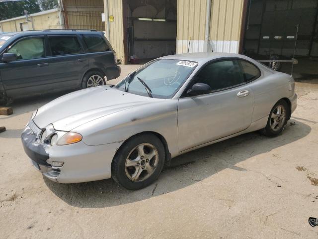 KMHJG25F41U255054 - 2001 HYUNDAI TIBURON SILVER photo 1