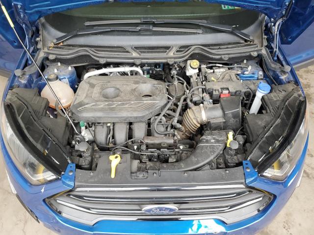 MAJ6S3JL2KC254945 - 2019 FORD ECOSPORT SES BLUE photo 11