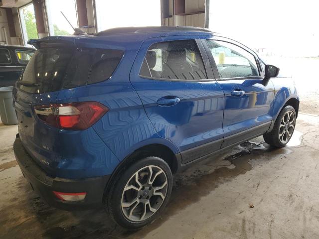 MAJ6S3JL2KC254945 - 2019 FORD ECOSPORT SES BLUE photo 3