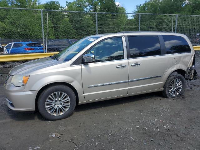 2C4RC1CG6DR509258 - 2013 CHRYSLER TOWN & COU TOURING L BEIGE photo 1