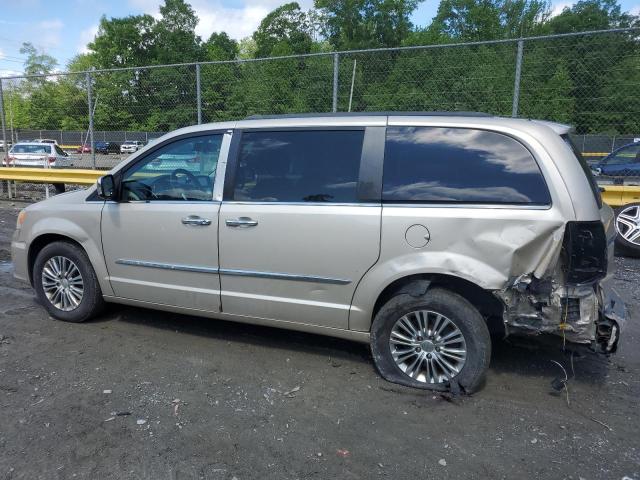 2C4RC1CG6DR509258 - 2013 CHRYSLER TOWN & COU TOURING L BEIGE photo 2