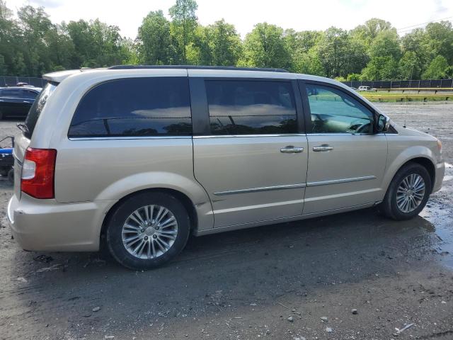 2C4RC1CG6DR509258 - 2013 CHRYSLER TOWN & COU TOURING L BEIGE photo 3