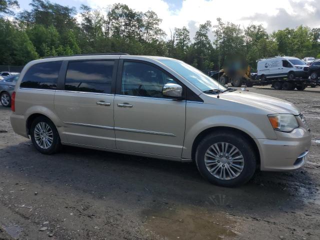 2C4RC1CG6DR509258 - 2013 CHRYSLER TOWN & COU TOURING L BEIGE photo 4