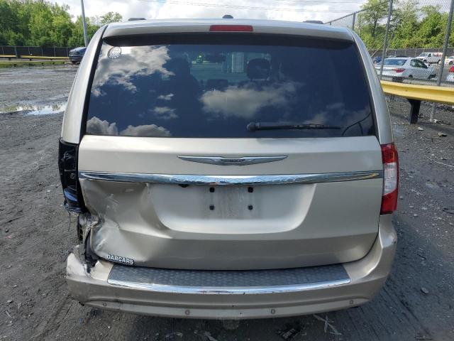 2C4RC1CG6DR509258 - 2013 CHRYSLER TOWN & COU TOURING L BEIGE photo 6