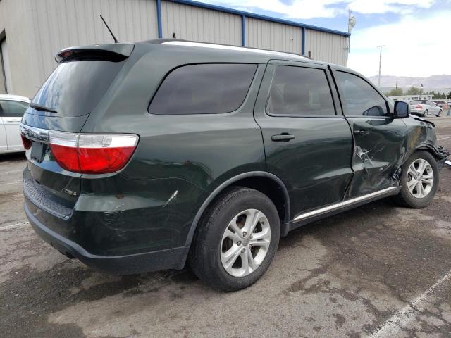 1D4RE4GG5BC733491 - 2011 DODGE DURANGO CREW GREEN photo 3