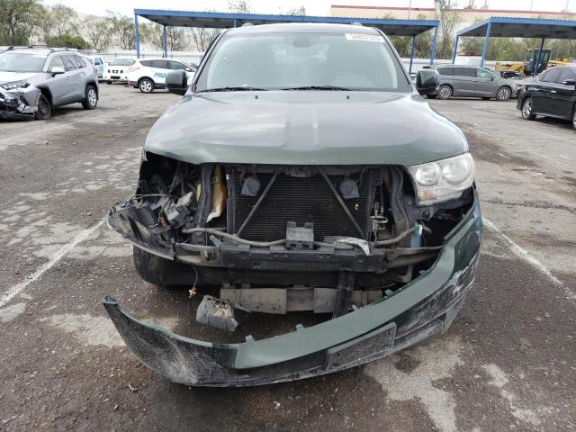 1D4RE4GG5BC733491 - 2011 DODGE DURANGO CREW GREEN photo 5