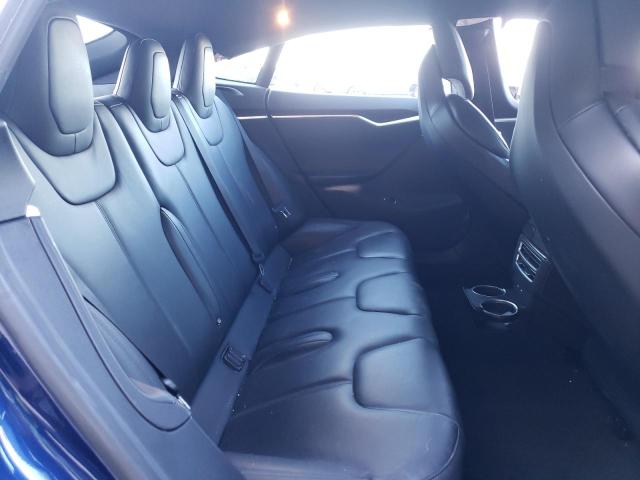 5YJSA1E25HF199677 - 2017 TESLA MODEL S BLUE photo 10