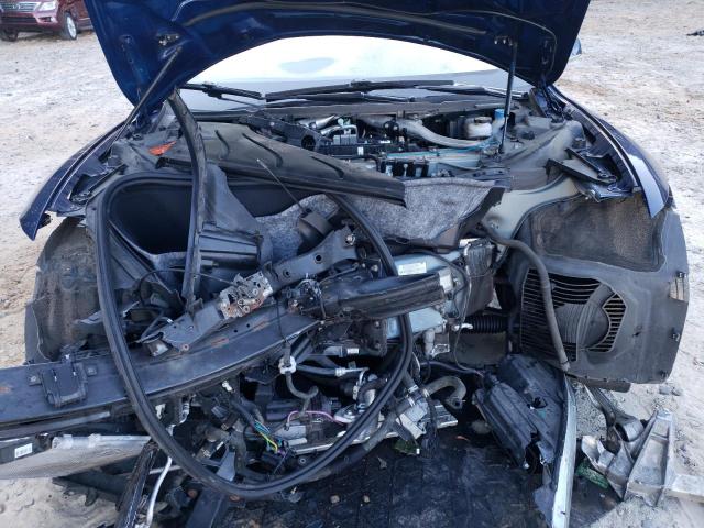 5YJSA1E25HF199677 - 2017 TESLA MODEL S BLUE photo 11