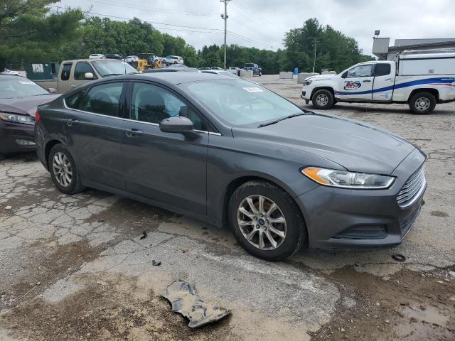 3FA6P0G74GR211209 - 2016 FORD FUSION S CHARCOAL photo 4