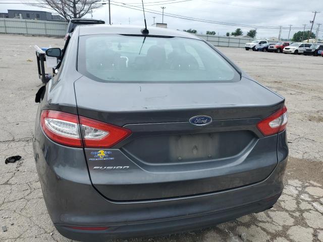 3FA6P0G74GR211209 - 2016 FORD FUSION S CHARCOAL photo 6