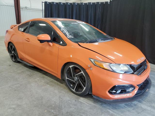 2HGFG4A57FH701891 - 2015 HONDA CIVIC SI ORANGE photo 4