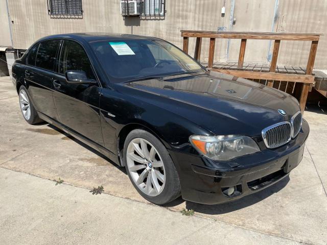 WBAHN83538DT78678 - 2008 BMW 750 LI BLACK photo 1