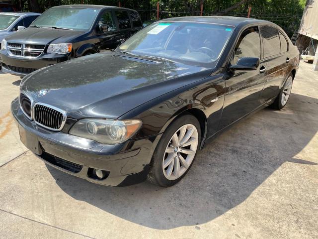 WBAHN83538DT78678 - 2008 BMW 750 LI BLACK photo 2