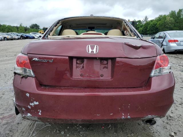 1HGCP26868A064410 - 2008 HONDA ACCORD EXL MAROON photo 6