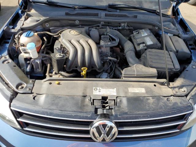 3VW2K7AJ2FM355029 - 2015 VOLKSWAGEN JETTA BASE Blau Foto 11