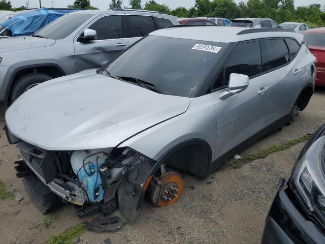 3GNKBCRS2LS641356 - 2020 CHEVROLET BLAZER 2LT SILVER photo 1