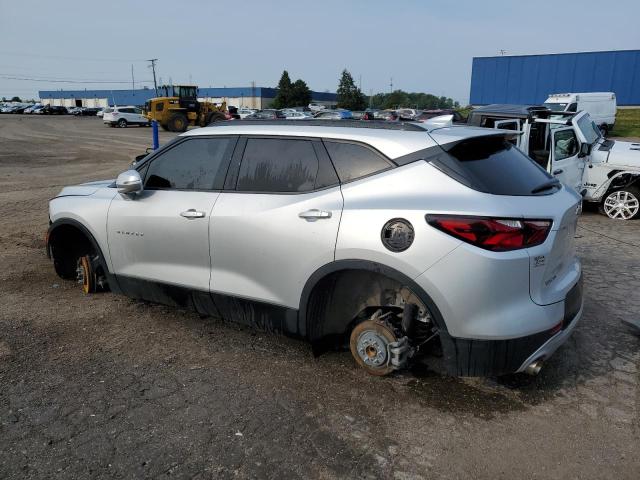 3GNKBCRS2LS641356 - 2020 CHEVROLET BLAZER 2LT SILVER photo 2