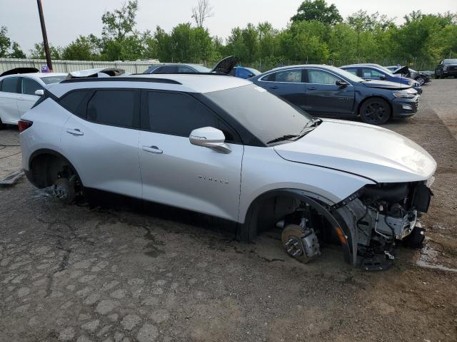 3GNKBCRS2LS641356 - 2020 CHEVROLET BLAZER 2LT SILVER photo 4