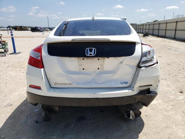 5J6TF1H57FL001617 - 2015 HONDA CROSSTOUR EXL თეთრი ფოტო 6