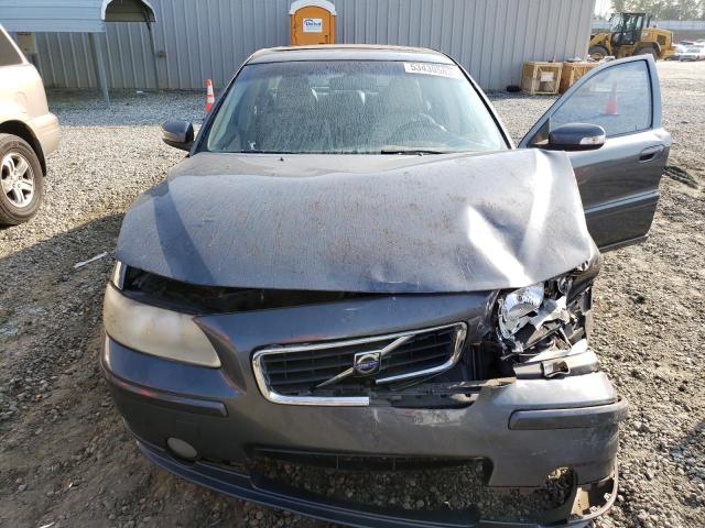 YV1RS592072624943 - 2007 VOLVO S60 2.5T GRAY photo 5