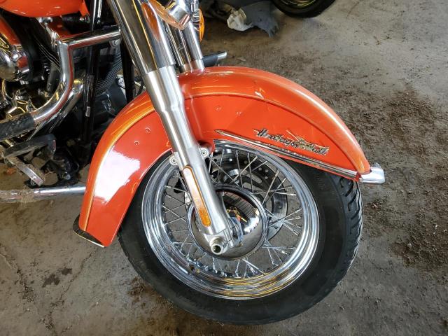 1HD1BWV19CB051605 - 2012 HARLEY-DAVIDSON FLSTC HERITAGE SOFTAIL CLASSIC ORANGE photo 9